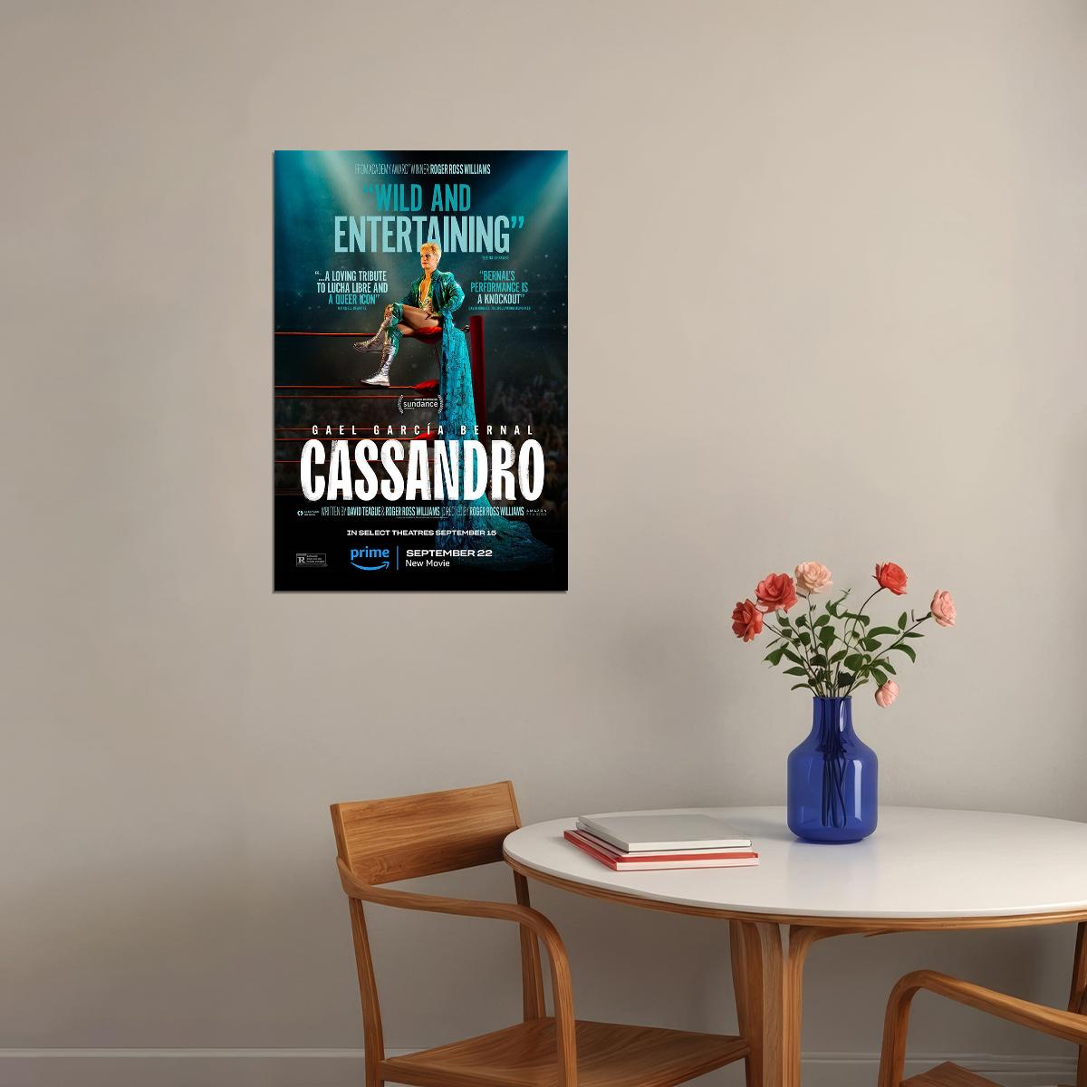 Cassandro Movie Biography Drama Sport Poster Wall Art Print Home Wall Decor - xonomax