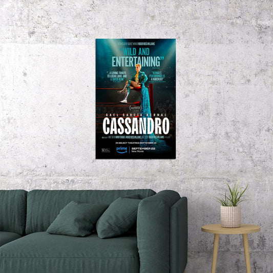 Cassandro Movie Biography Drama Sport Poster Wall Art Print Home Wall Decor - xonomax