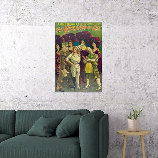 The Wizard Of Oz Movie Action Family Fantasy Poster Wall Art Print Home Wall Decor - xonomax