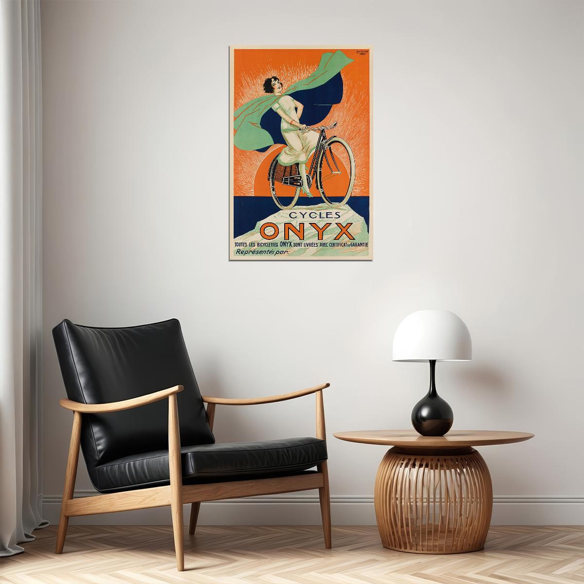 1920s Cycles Onyx Vintage Style Bicycle Riding Advertising Poster Wall Art Print Home Wall Decor