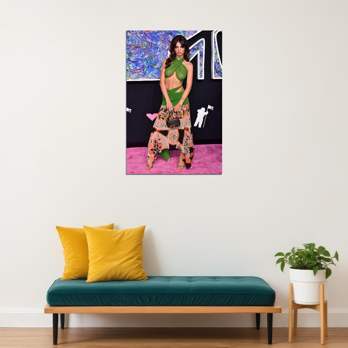 Emily Ratajkowski British-american Model Poster Wall Art Print Home Wall Decor - xonomax