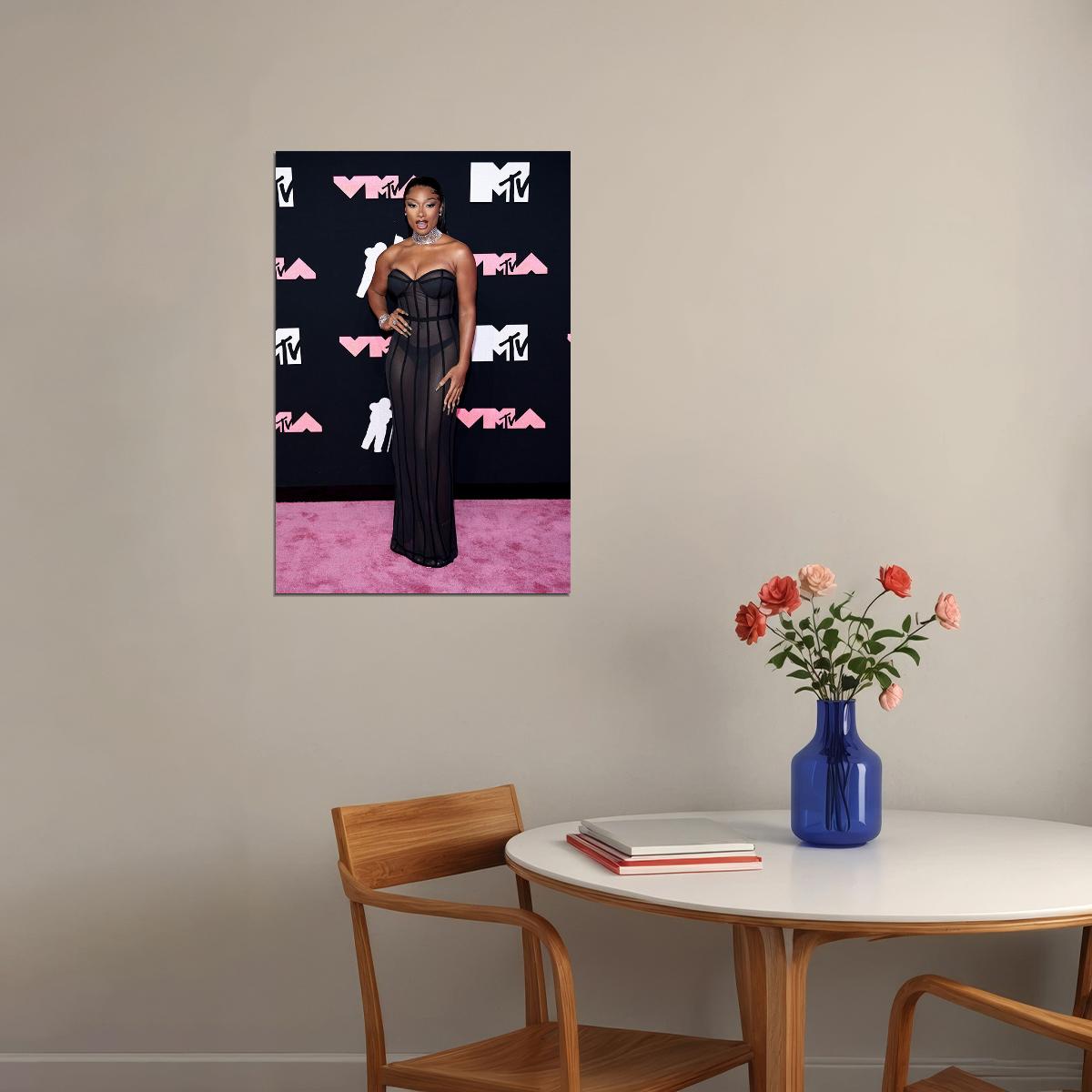Megan Thee Stallion Rap Musician And Songwriter Poster Wall Art Print Home Wall Decor