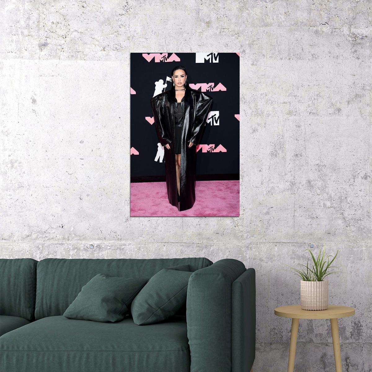Demi Lovato Beautiful Actress Singer Famous Singer Poster Wall Art Print Home Wall Decor