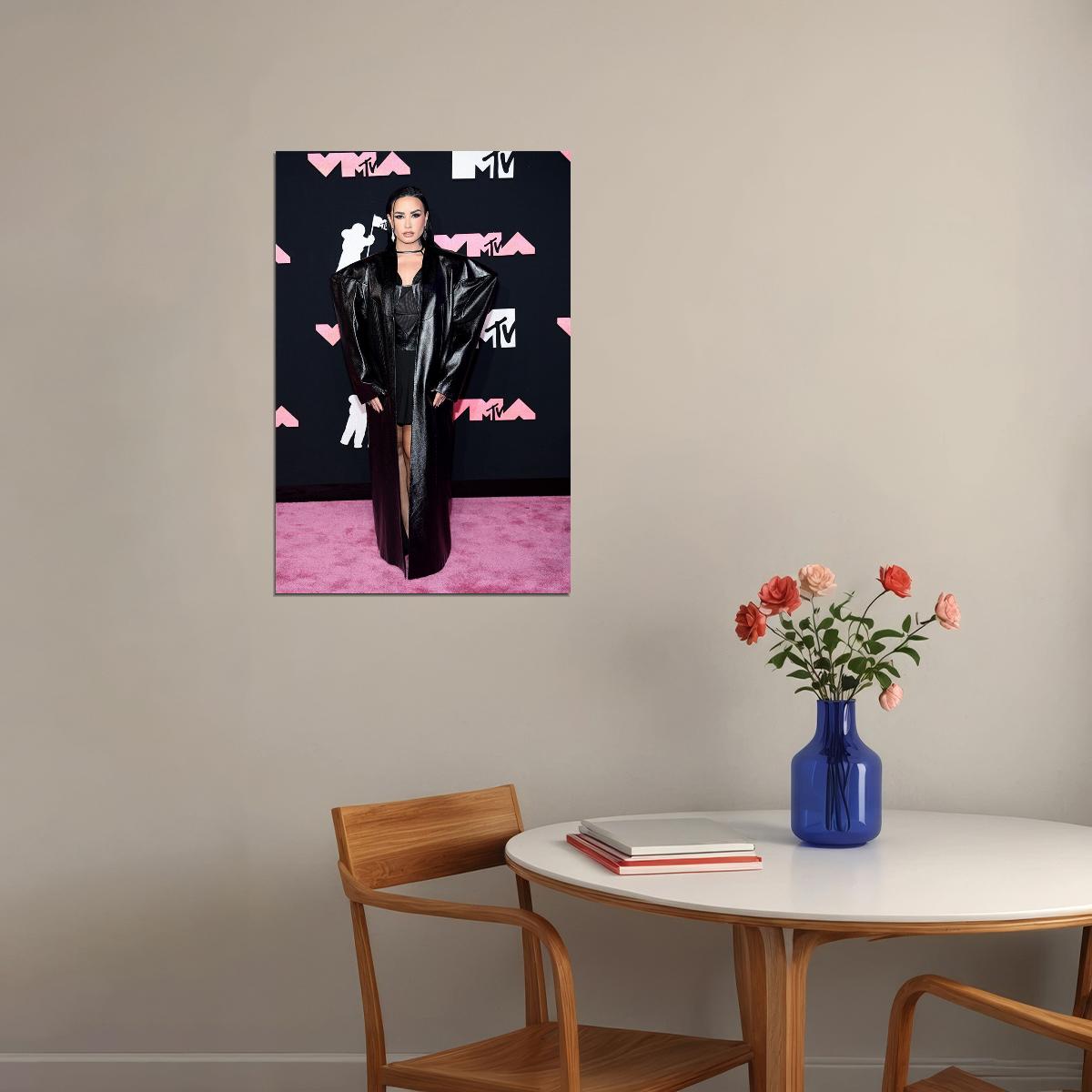Demi Lovato Beautiful Actress Singer Famous Singer Poster Wall Art Print Home Wall Decor