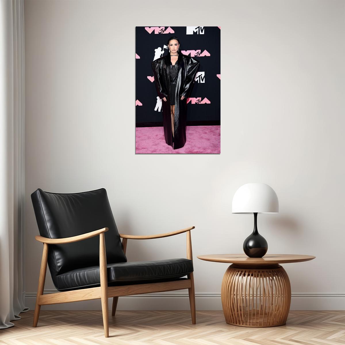 Demi Lovato Beautiful Actress Singer Famous Singer Poster Wall Art Print Home Wall Decor