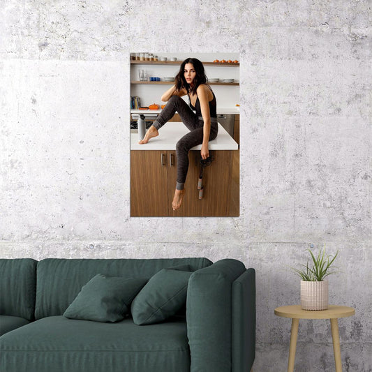 Jenna Dewan American Artist Dancer And Actress Poster Wall Art Print Home Wall Decor - xonomax