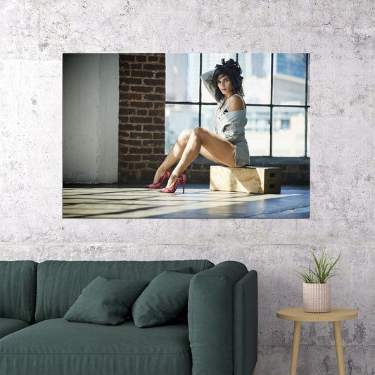Jenna Dewan American Actress Artist And Dancer Poster Wall Art Print Home Wall Decor - xonomax