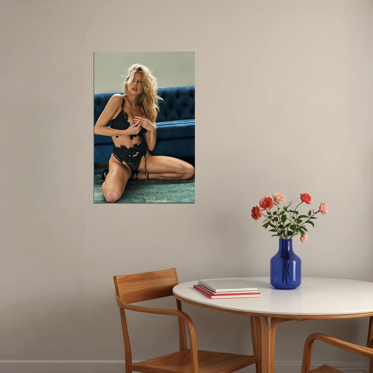Charlotte Mckinney American Model And Actress Poster Wall Art Print Home Wall Decor - xonomax