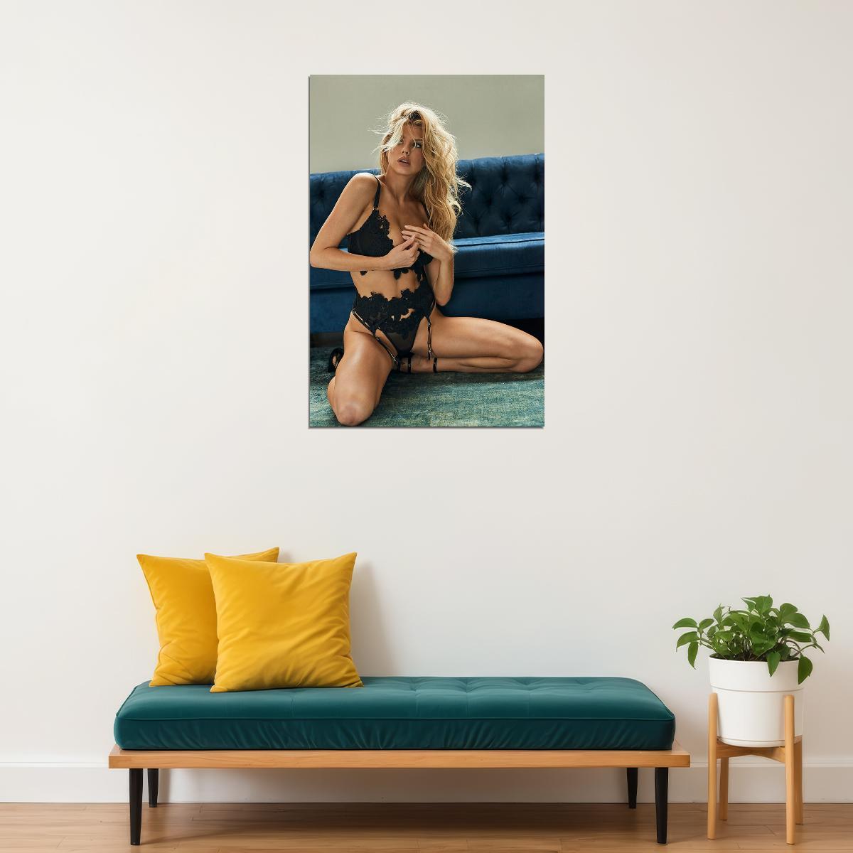 Charlotte Mckinney American Model And Actress Poster Wall Art Print Home Wall Decor - xonomax