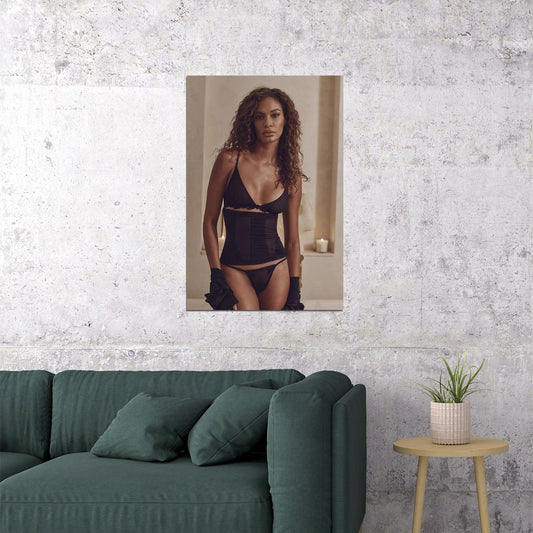 Joan Smalls Puerto Rican Model Television Personality Poster Wall Art Print Home Wall Decor - xonomax