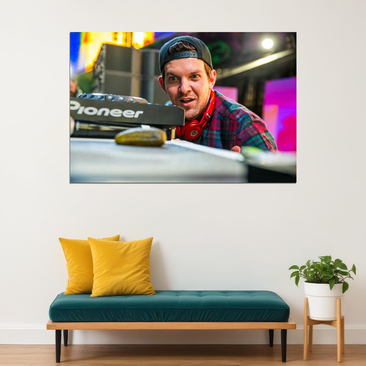 Dillon Francis American Dj And Electro House Producer Poster Wall Art Print Home Wall Decor - xonomax