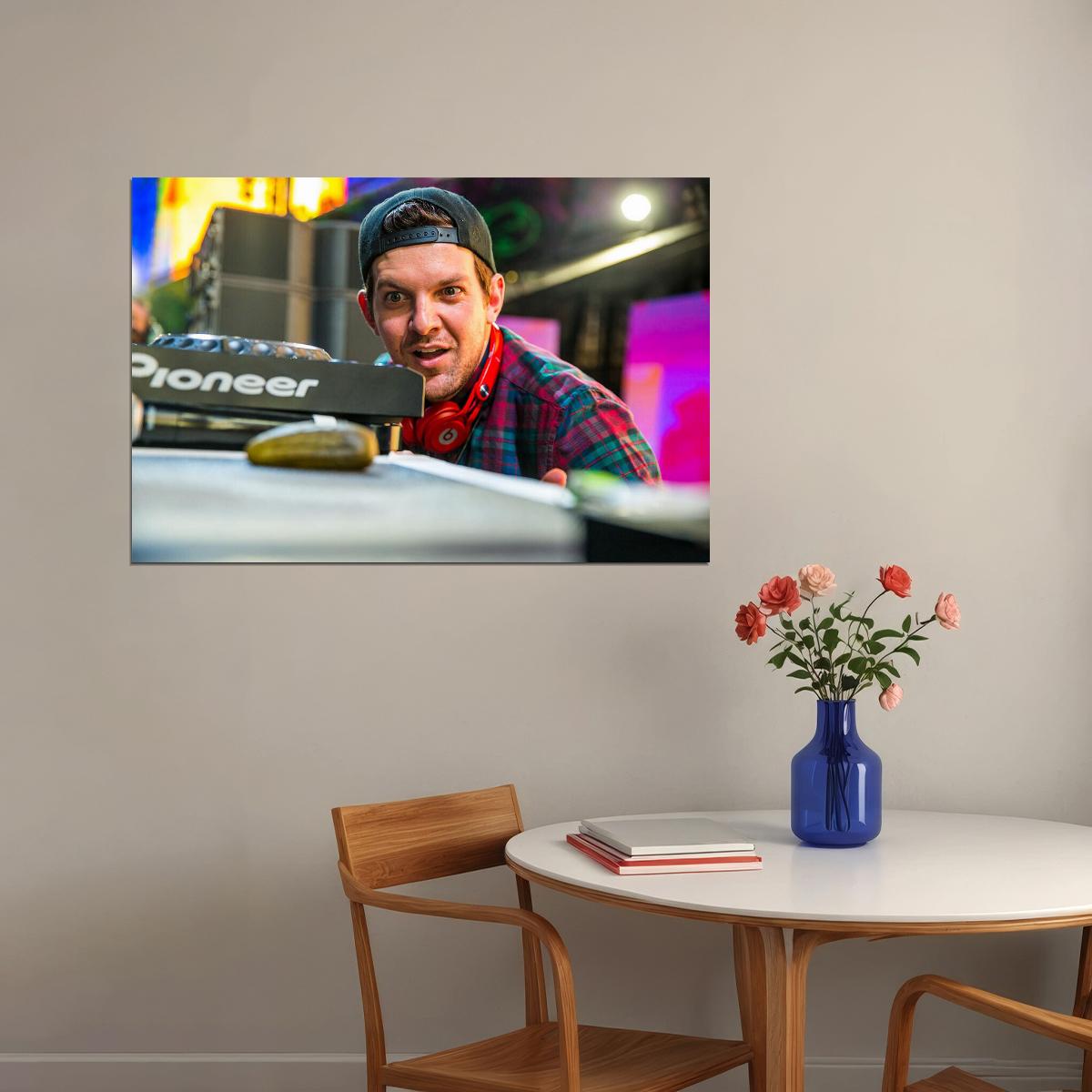 Dillon Francis American Dj And Electro House Producer Poster Wall Art Print Home Wall Decor - xonomax