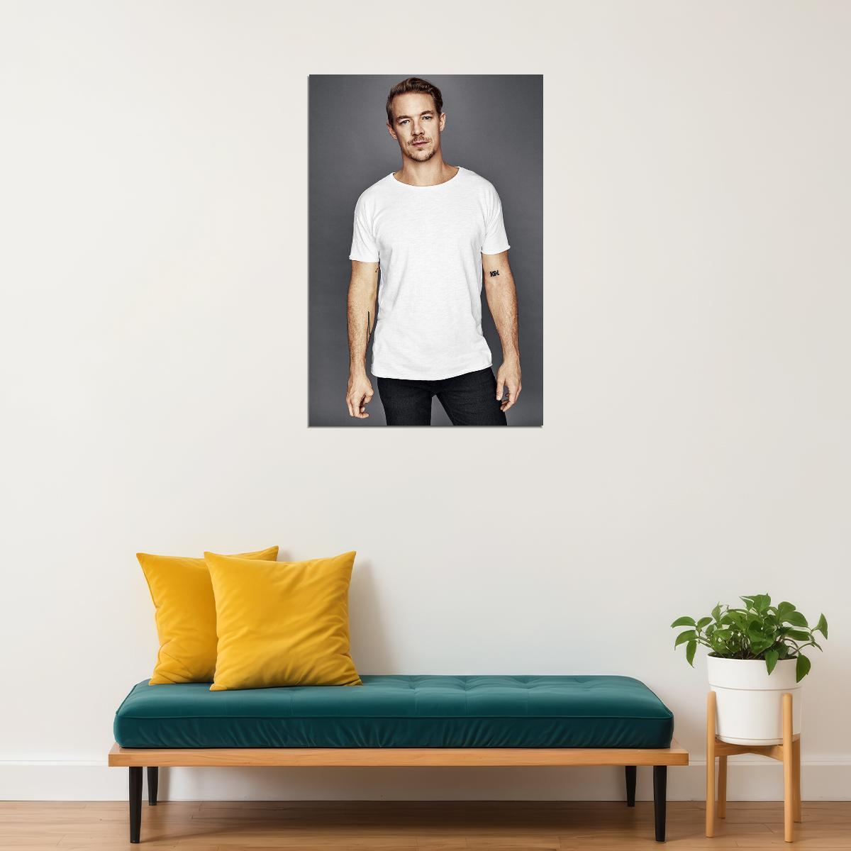 Diplo American Dj Music Producer And Songwriter Poster Wall Art Print Home Wall Decor - xonomax