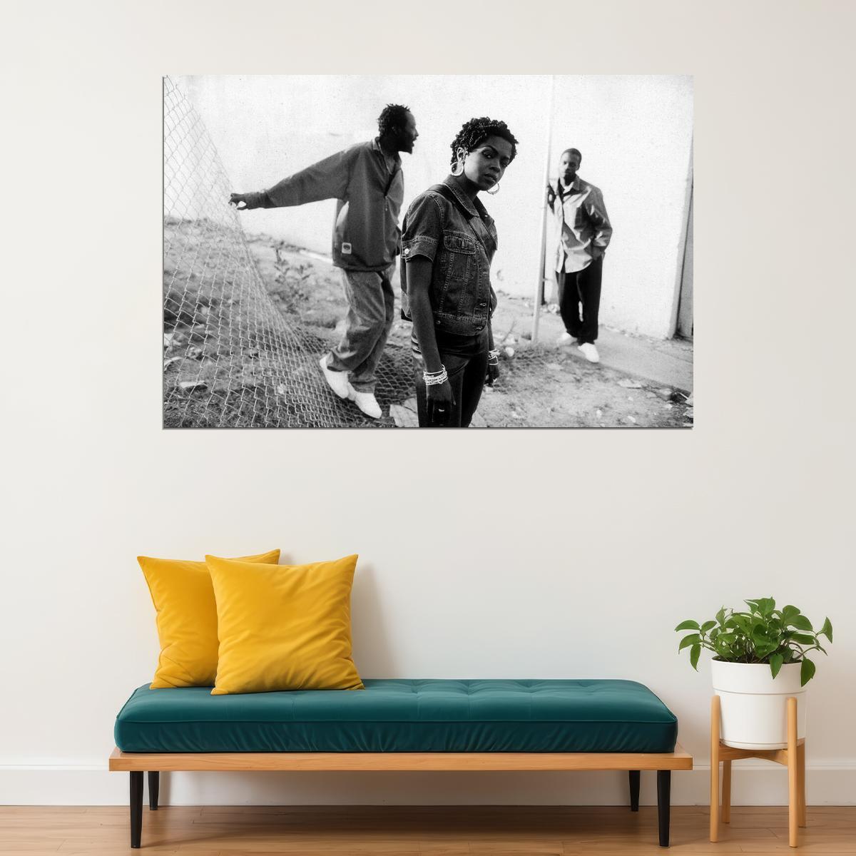The Fugees American Hip Hop Music Group Poster Wall Art Print Home Wall Decor - xonomax