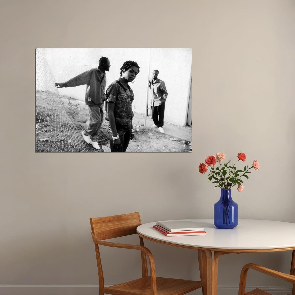 The Fugees American Hip Hop Music Group Poster Wall Art Print Home Wall Decor - xonomax