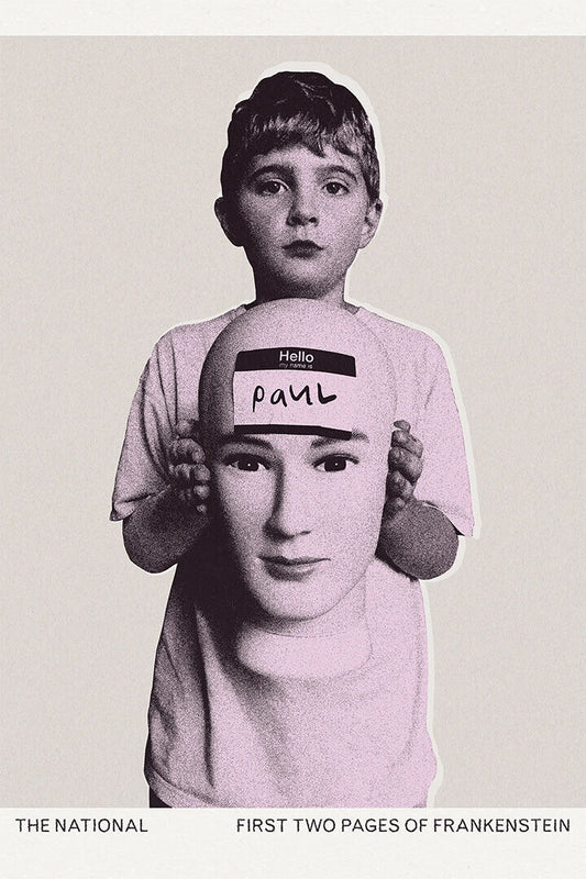 The National First Two Pages Of Frankenstein Music Group Poster Wall Art Print Home Wall Decor - xonomax