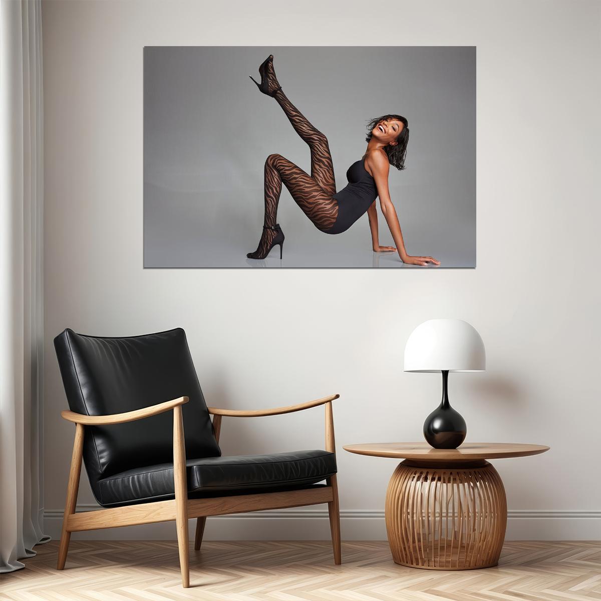 Jourdan Dunn Icon Supermodel Poster Wall Art Print Home Wall Decor