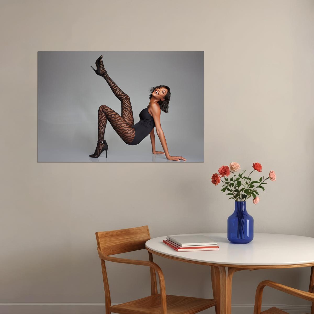 Jourdan Dunn Icon Supermodel Poster Wall Art Print Home Wall Decor