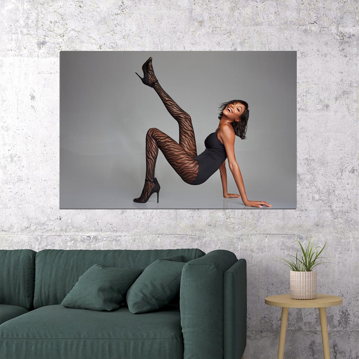 Jourdan Dunn Icon Supermodel Poster Wall Art Print Home Wall Decor