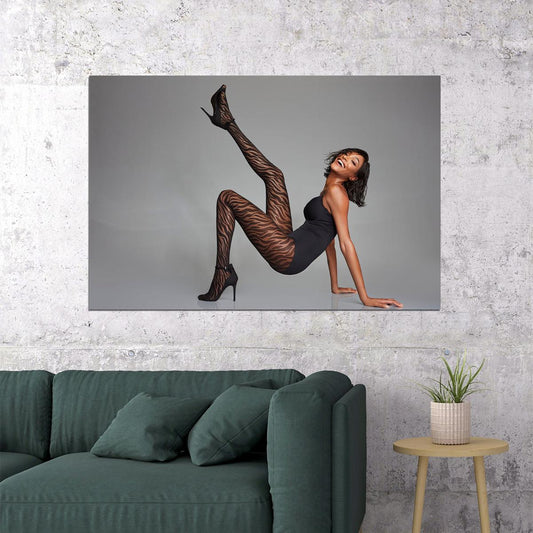 Jourdan Dunn Icon Supermodel Poster Wall Art Print Home Wall Decor - xonomax