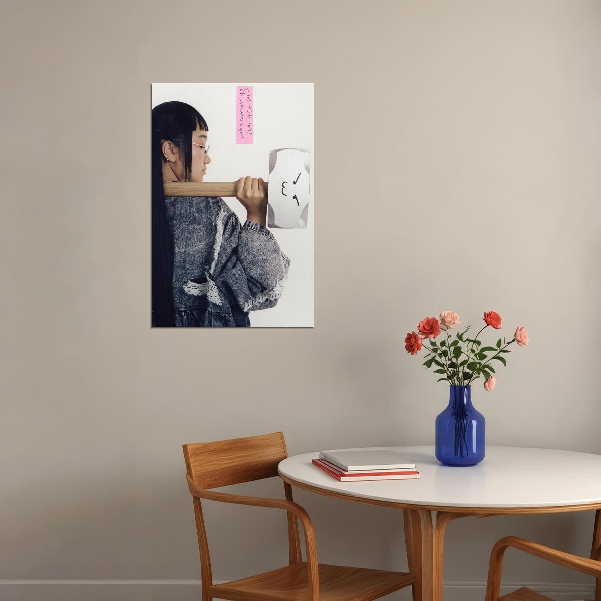 Yaeji With A Hammer American Music Artist Poster Wall Art Print Home Wall Decor - xonomax