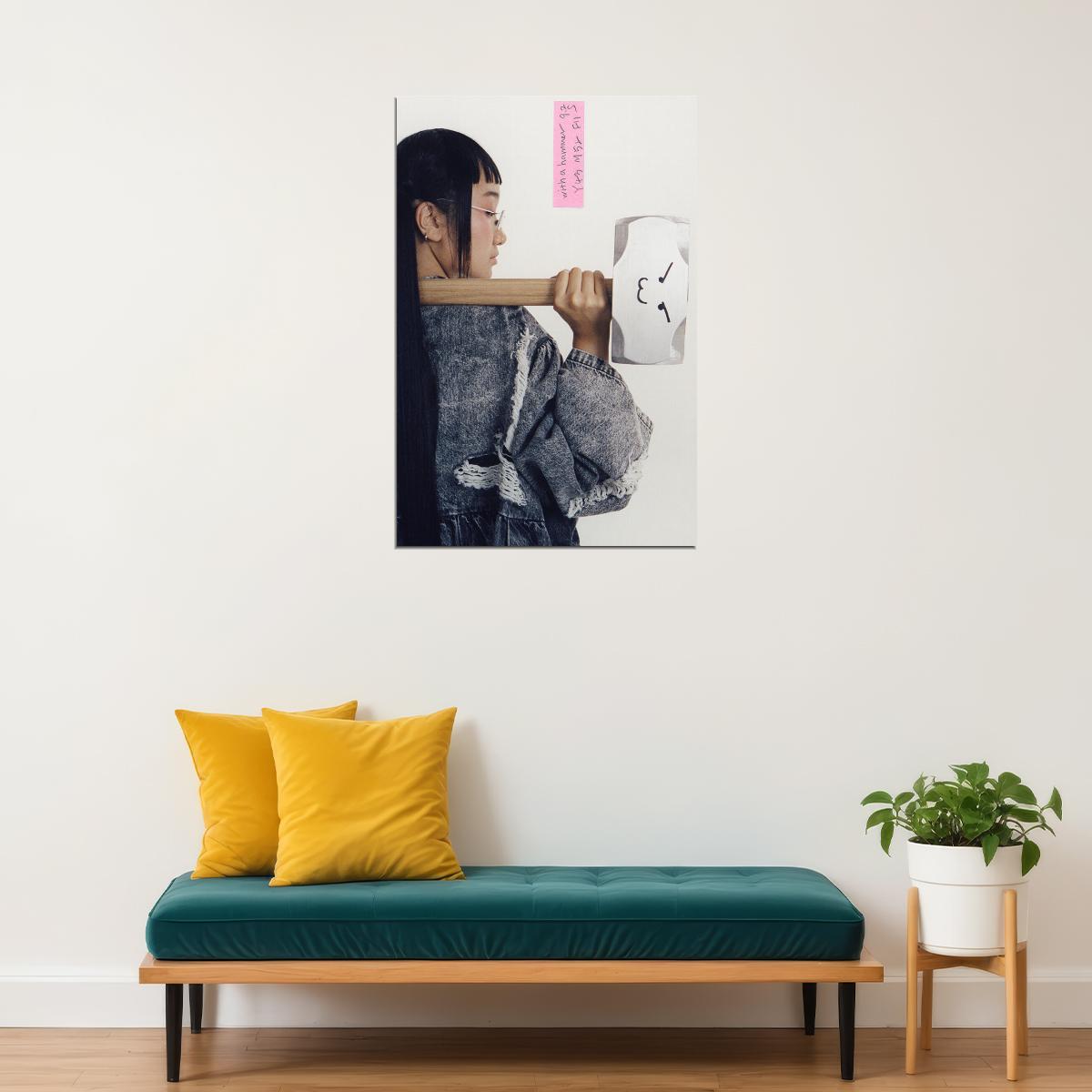 Yaeji With A Hammer American Music Artist Poster Wall Art Print Home Wall Decor - xonomax