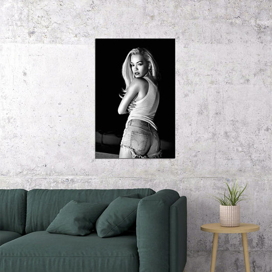 Rita Ora British Of Albanian Descent Actor Singer Poster Wall Art Print Home Wall Decor - xonomax