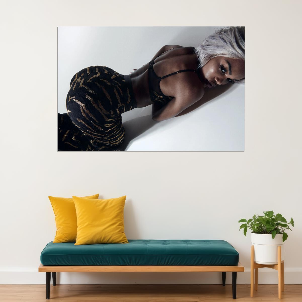 Teyana Taylor Actress Singer Dancer Poster Wall Art Print Home Wall Decor - xonomax