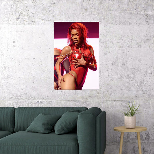 Teyana Taylor Singer Dancer Actress Poster Wall Art Print Home Wall Decor - xonomax