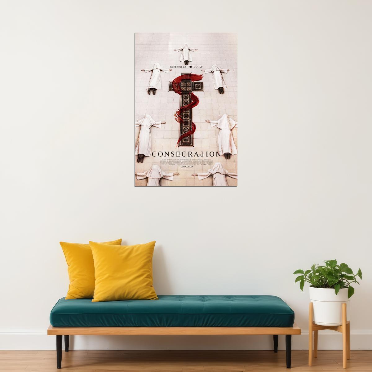 Consecration Movie Horror Thriller Action Poster Wall Art Print Home Wall Decor - xonomax