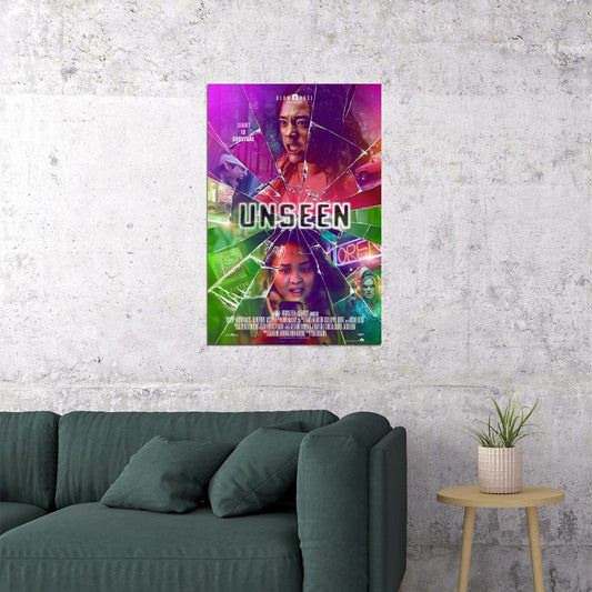 Unseen 2023 Movie Comedy Thriller Poster Wall Art Print Home Wall Decor - xonomax