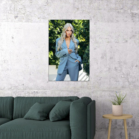 Alex Cooper American Blogger Girl Podcaster And Vlogger Poster Wall Art Print Home Wall Decor - xonomax