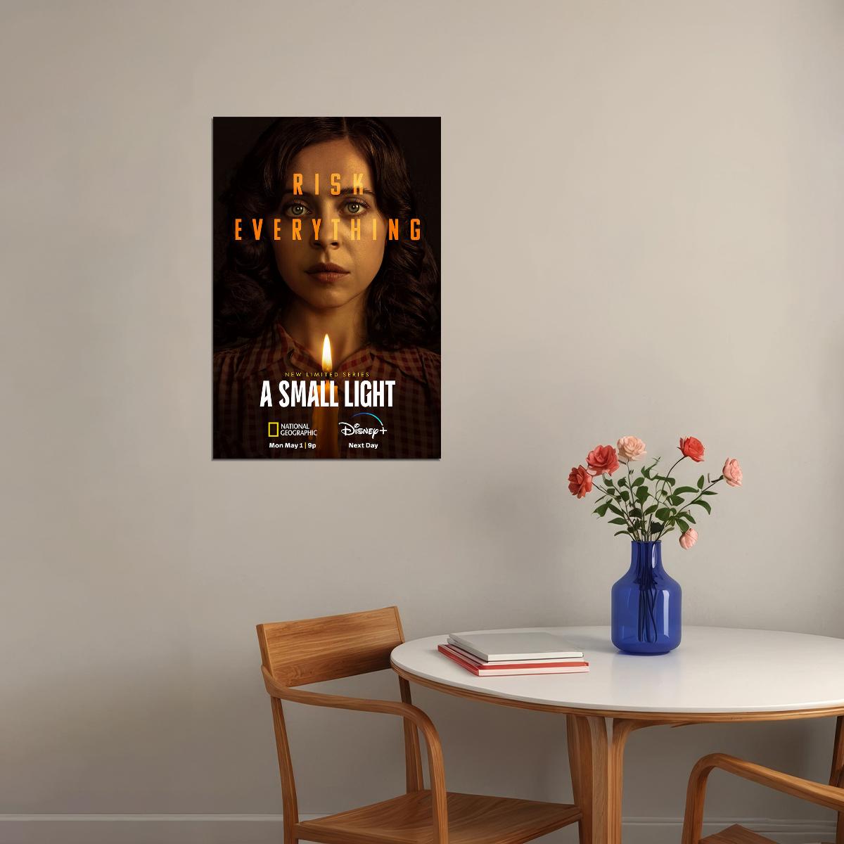 A Small Light Movie Biography Drama History Poster Wall Art Print Home Wall Decor - xonomax