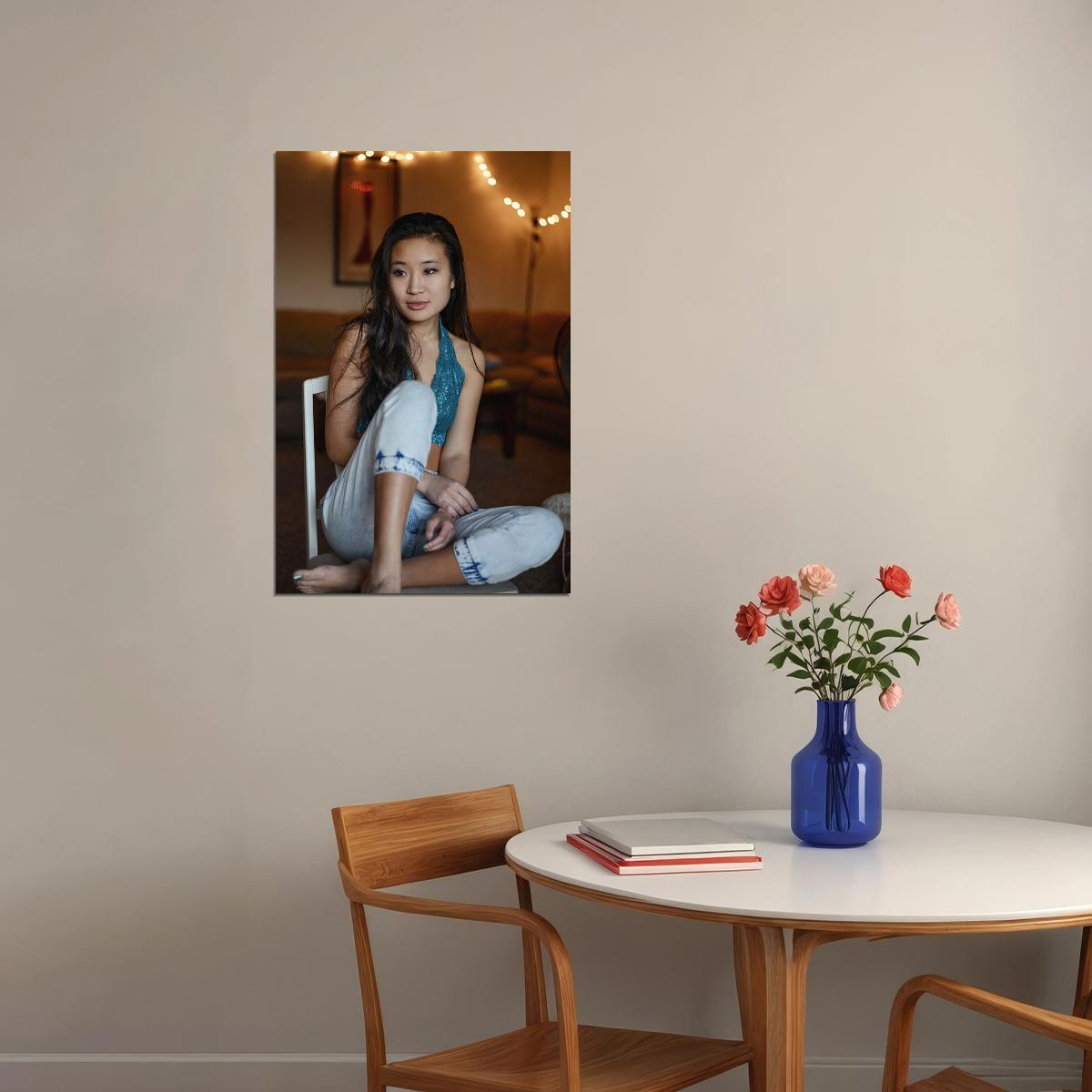 Jeannie Mai American Television Presenter Stylist Poster Wall Art Print Home Wall Decor