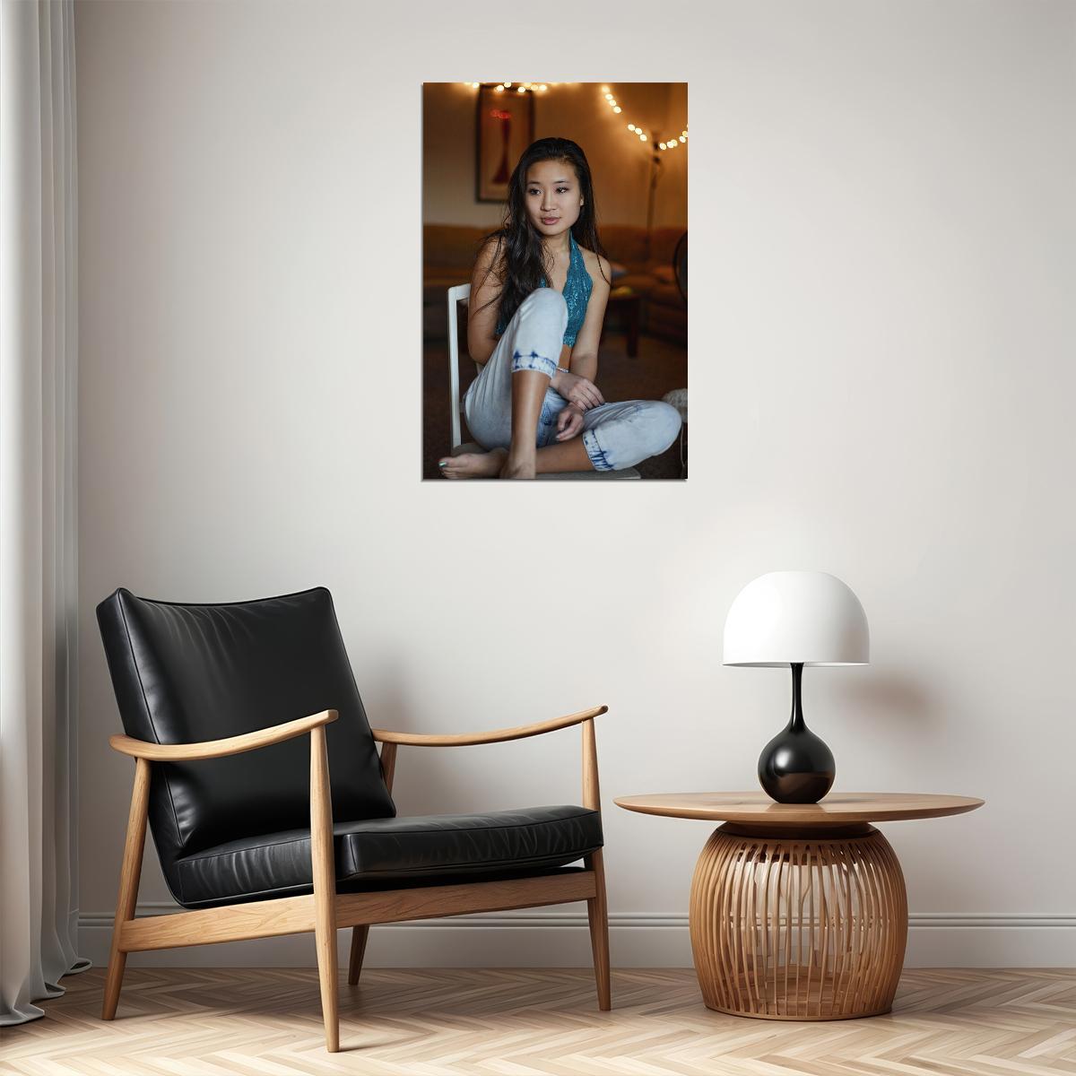 Jeannie Mai American Television Presenter Stylist Poster Wall Art Print Home Wall Decor