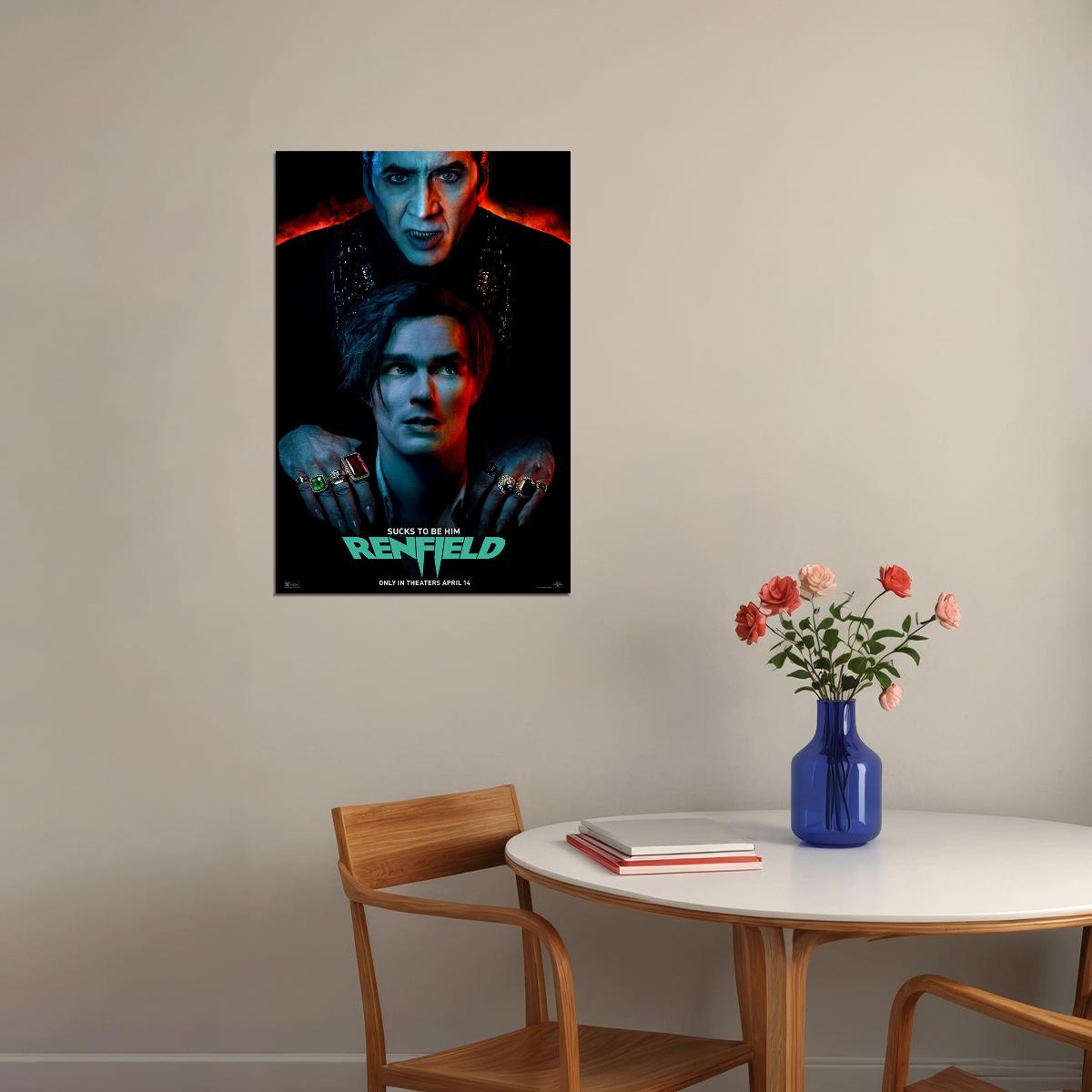 Renfield Movie Comedy Fantasy Horror Poster Wall Art Print Home Wall Decor - xonomax