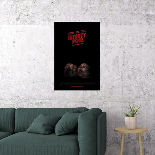 Infinity Pool Movie Crime Horror Mystery Poster Wall Art Print Home Wall Decor - xonomax