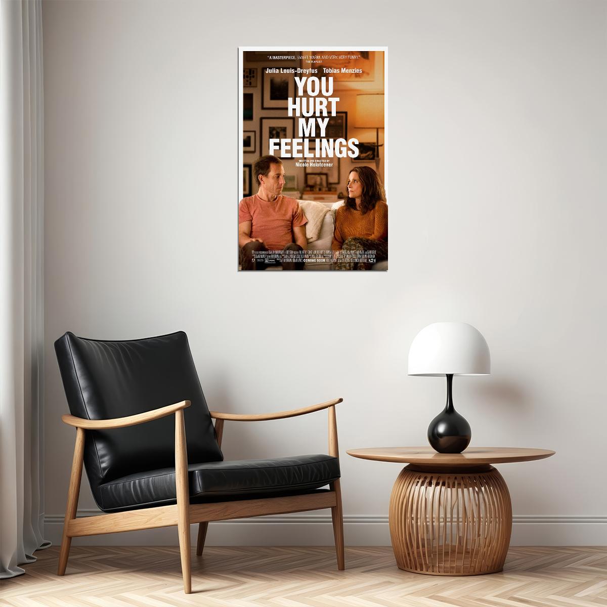 You Hurt My Feelings Movie Comedy Drama Poster Wall Art Print Home Wall Decor