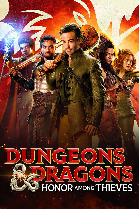 Dungeons & Dragons: Honour Among Thieves Movie Comedy Poster Wall Art Print Home Wall Decor - xonomax