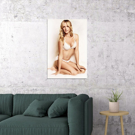 Anne Vyalitsyna Russian Model Icon Fashion Poster Wall Art Print Home Wall Decor - xonomax