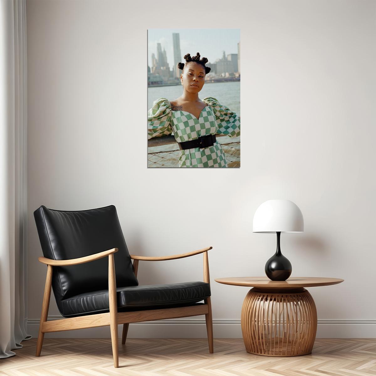 Dominique Fishback American Artist And Actress Poster Wall Art Print Home Wall Decor - xonomax