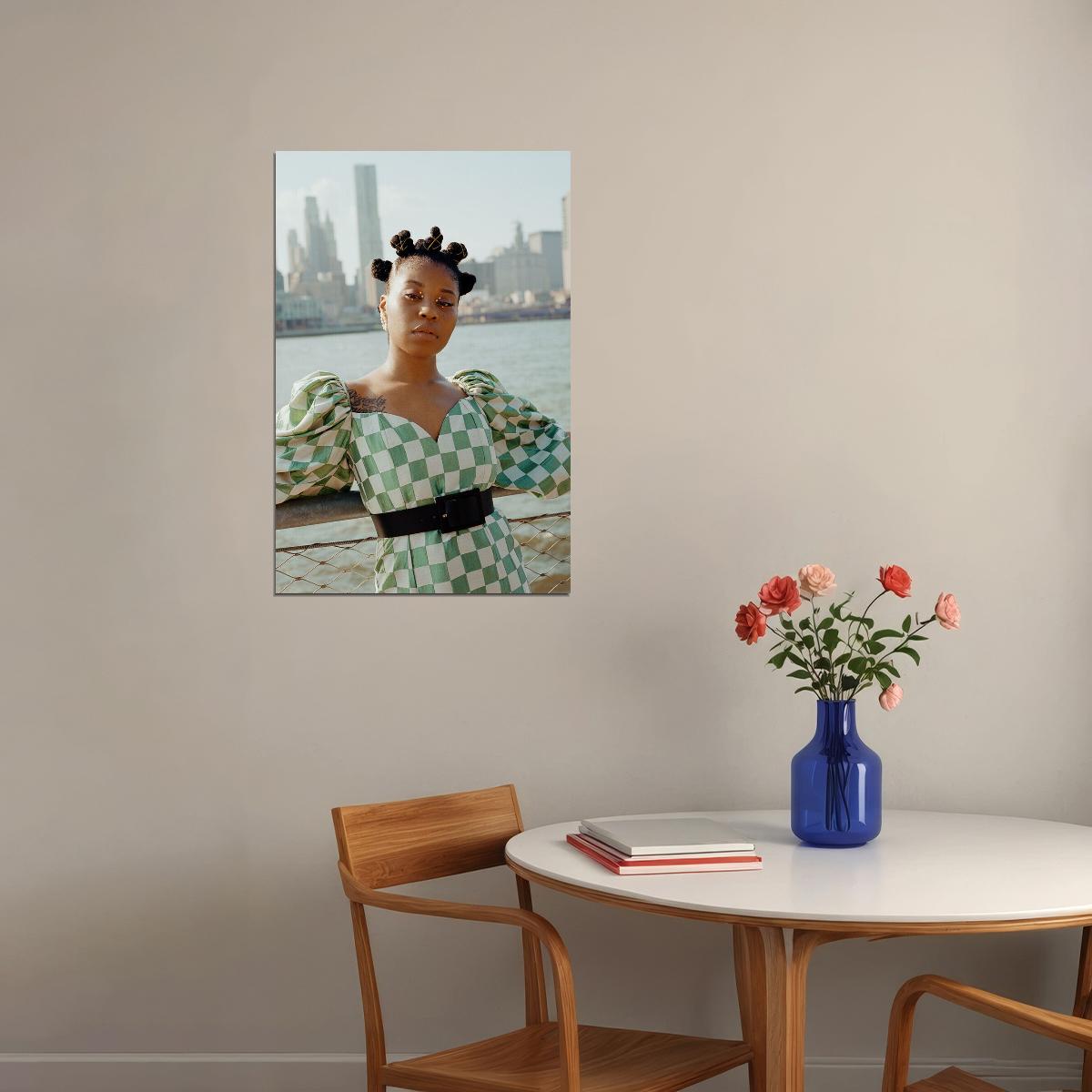 Dominique Fishback American Artist And Actress Poster Wall Art Print Home Wall Decor - xonomax