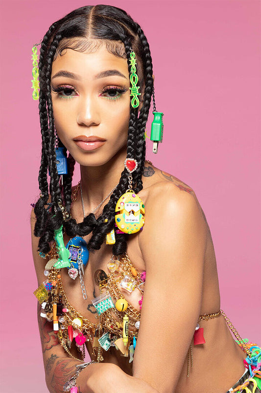 Coi Leray American Rapper And Singer Poster Wall Art Print Home Wall Decor - xonomax