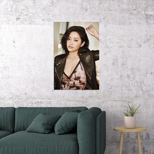 Lana Condor American Actress And Youtuber Poster Wall Art Print Home Wall Decor - xonomax