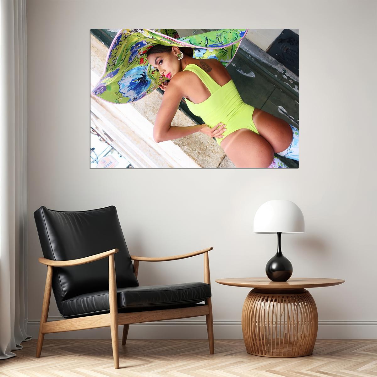 Anitta Brazilian Dancer Songwriter Actress And Singer Poster Wall Art Print Home Wall Decor - xonomax