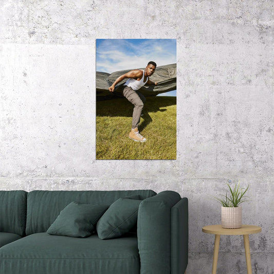 John Boyega British Actor And Producer Poster Wall Art Print Home Wall Decor - xonomax