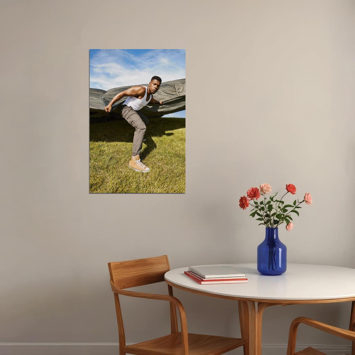 John Boyega British Actor And Producer Poster Wall Art Print Home Wall Decor
