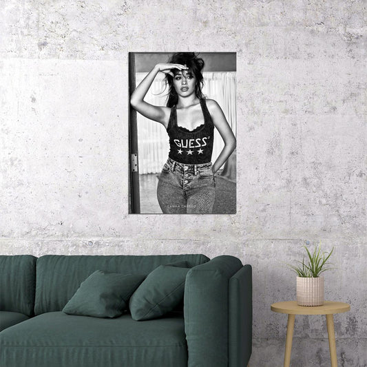 Camila Cabello Girl Music Singer Star Songwriter Poster Wall Art Print Home Wall Decor - xonomax