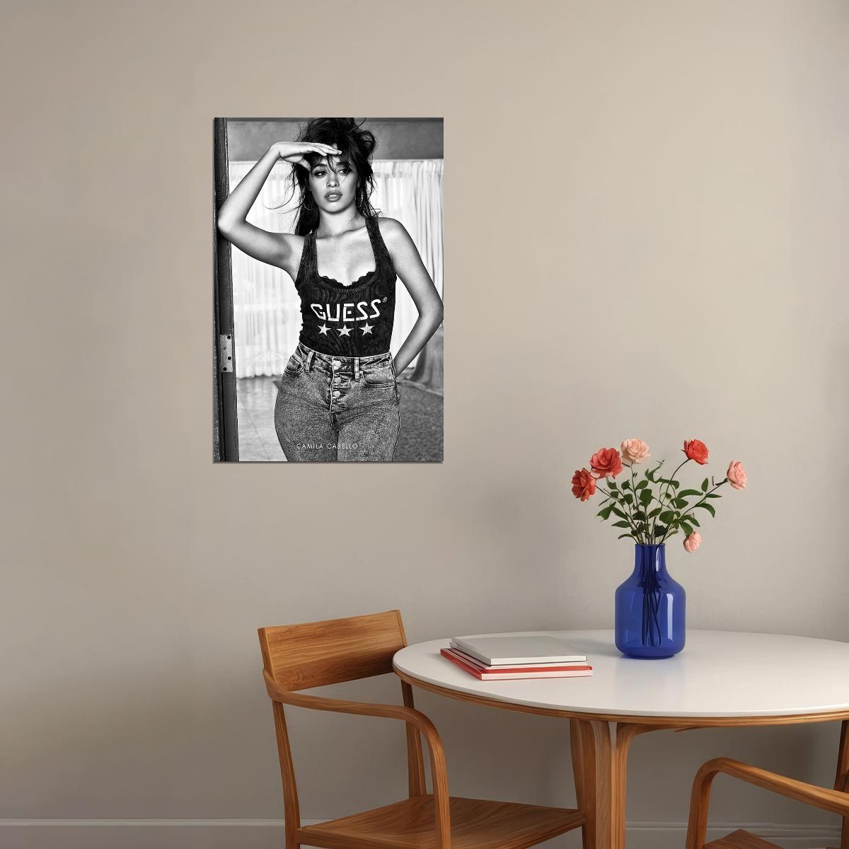 Camila Cabello Girl Music Singer Star Songwriter Poster Wall Art Print Home Wall Decor - xonomax