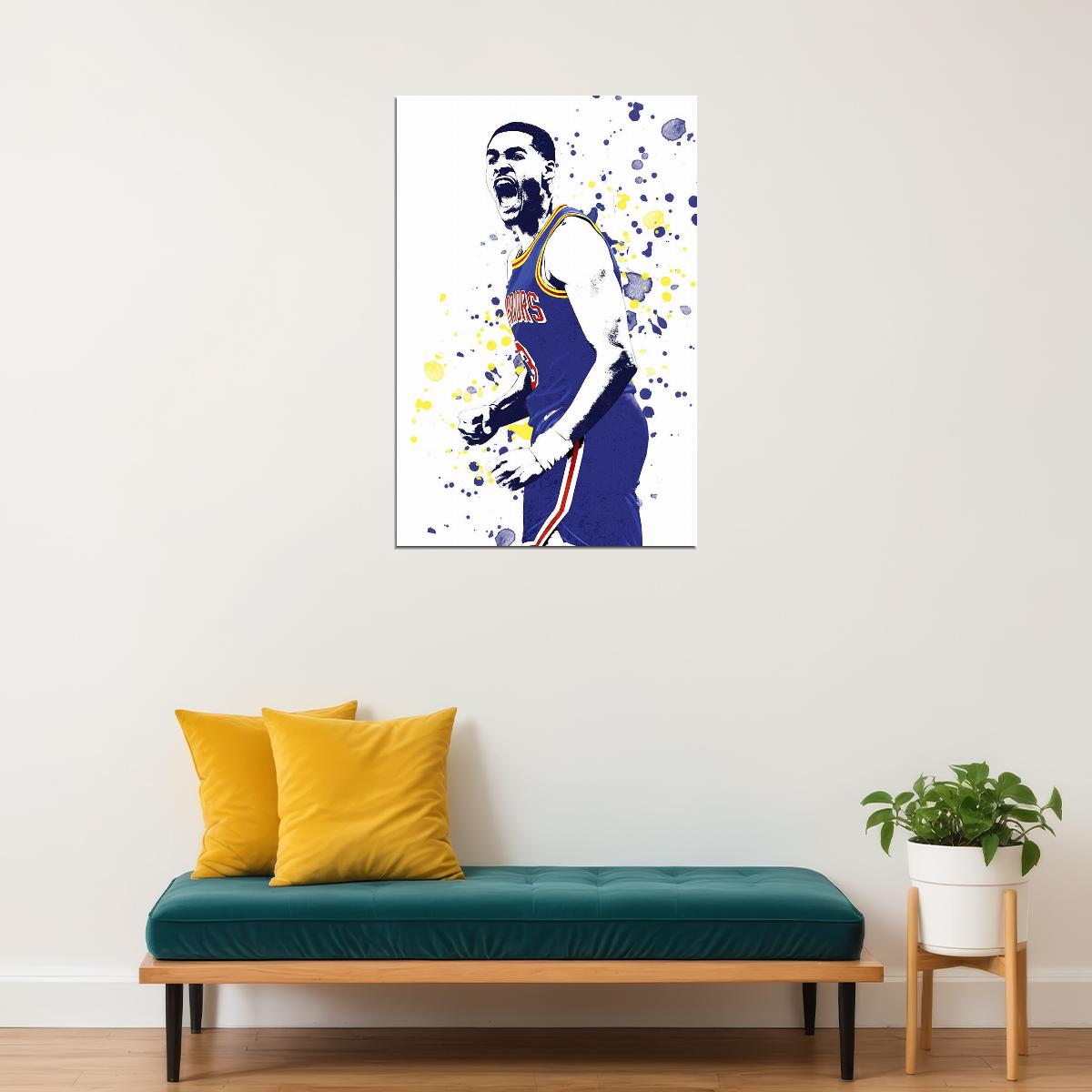 Jordan Poole Golden State Warriors Basketball Star Player Poster Wall Art Print Home Wall Decor